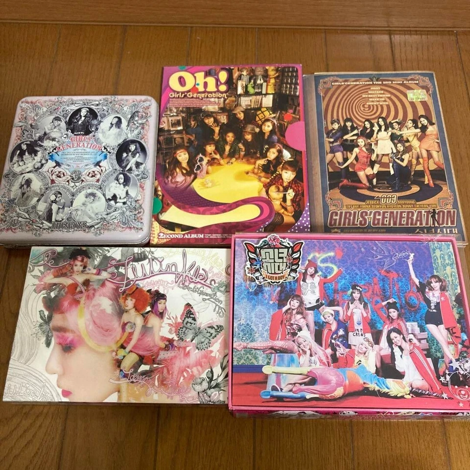 SNSD Korea Japan 5CD Girls Generation oh! HOOT THE BOYS I Got A Boy — 第 1/1 张图片