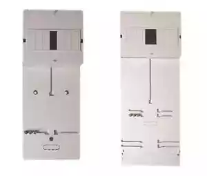 Pannello contatore quadro contatore per trifase CA 1-9 moduli N+PE - Foto 1 di 5