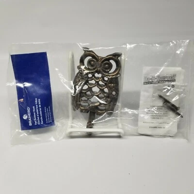 Gancho exterior Liberty Hardware Brainerd Owl dorado antiguo bronce Foto 1 de 3