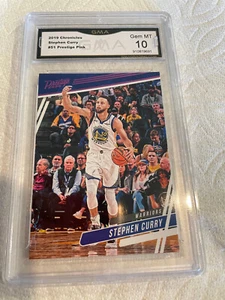 STEPHEN CURRY WARRIORS 2019 CRONACHE PRESTIGE ROSA # 51 GRADO 10 L@@@K - Foto 1 di 2