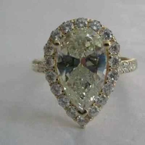 3.40 Carat 18K Gold Diamond Engagement Ring Center=2.50 J-SI1 Value=$29,750 - Picture 1 of 12