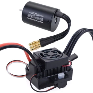 3650 Brushless Sensorless Motor 3.175mm mit 60A ESC Combo für 1/8 RC Drift Car - Picture 1 of 8