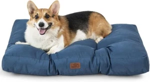 Bedsure Hundebett Medium waschbar - wasserabweisendes Oxford-Gewebe flaches Haustierkissen - Bild 1 von 8