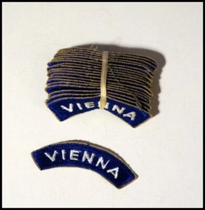 Rivenditore lotto di 20 toppe militari US Army Vienna schede spalle nuove OS #T1599 - Foto 1 di 3