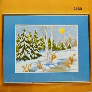 Artcraft Concepts Winter Birken Langstich Nadelspitzen-Set 2480 Schneebäume - Bild 1 von 3