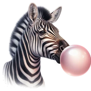 Bubble Gum Animal print pink bubble gum PRINT PICTURE ART POSTER A5/A4/A3 kids - Picture 1 of 44