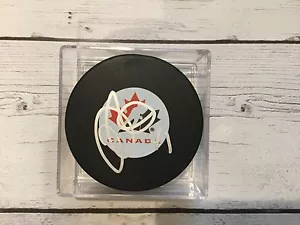 Mike Smith Signed Autographed Team Canada Hockey Puck a - Picture 1 of 1