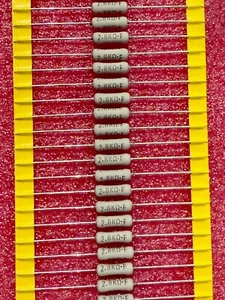 10pcs Power Resistor 2.8K Ohm 2 W 2 Watt 1% Metal Oxide KOA MOS2CT52R2801F JAPAN - Picture 1 of 2