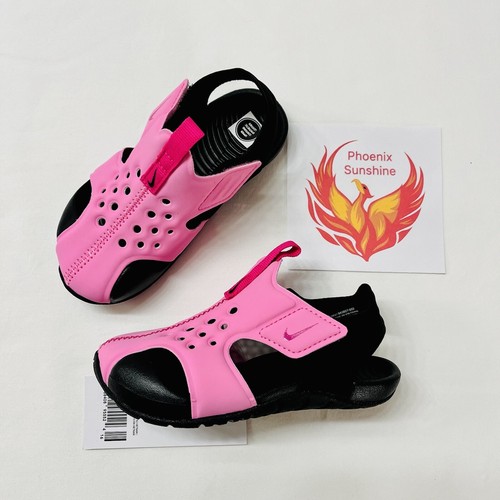 Scarpe sandali Nike Sunray Protect per bambini taglia 3 anni NUOVI 943826 602