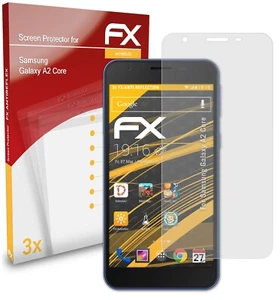 atFoliX 3x Screen Protection Film for Samsung Galaxy A2 Core matt&shockproof - Picture 1 of 8