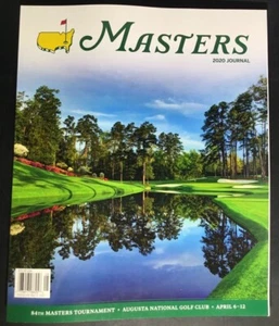 1st Ed. Masters Journal 2020 Official Program Golf Tournament Augusta National - Picture 1 of 6