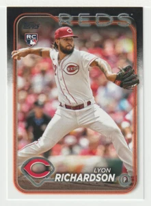 Lyon Richardson RC - Cincinnati Reds (Baseball Card) 2024 Topps # 517 Mint - Picture 1 of 1