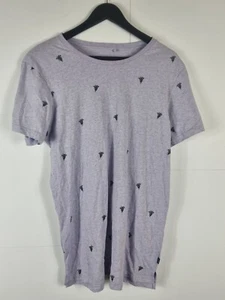 Kenji Men's Casual T-Shirt, Purple & Black, Size L Large - Picture 1 of 3