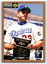 1994 Collector's Choice Gold Signature 158 Eric Karros Los Angeles Dodgers ROY
