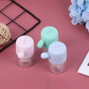 Portable Contact Lens Cleaner Case Box Manual Rotation Washer Cleaning TraveY_ex - Bild 1 von 15