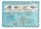 HUNGARY 1967s AIR MAIL COVER/PAID 8+4 Ft-AVIATION-BALLON POSTA-EXHIBITION