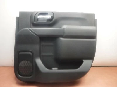 GMC Sierra 2500 2020-2021 Passenger RH Right Rear Black Inner Door Trim Panel - Image 1 of 4