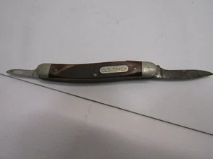 OLD TIMER 2 BLADE POCKET KNIFE - Picture 1 of 3