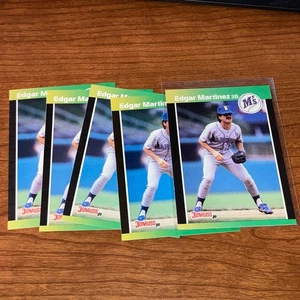 Edgar Martinez - 1989 Donruss #645 - Lot of 5 Cards - Baseball RC Rookie - Bild 1 von 4