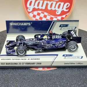 MINICHAMPS 1/43 Williams-Toyota FW30 Nico Rosberg Test Barcelona 25-27 400080307 - Picture 1 of 6