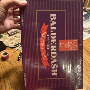 Balderdash Board Game New Vintage 1984 Edition Parker Bros Game New Sealed - Picture 1 of 4