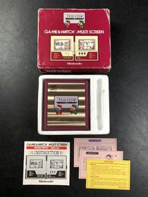Mario Bros. Game & Watch MW-56 - 1983 Nintendo - Tested Working - Great Cond.