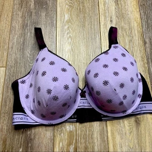 Sujetador Cacique 40DD UNDERWIRE ligeramente forrado púrpura - Imagen 1 de 4
