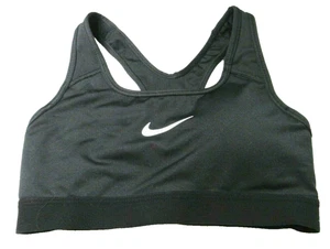 Nike Black Racerback Sports Bra Dri-Fit Womens Size XS - Picture 1 of 4