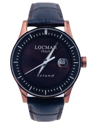 Reloj Locman Island Fecha Goma/Titanio 1 9/16 pulgadas 600BBP/280 a la venta Nuevo Foto 1 de 4