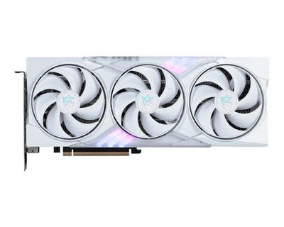 MSI GeForce RTX 5060 Ti 16G GAMING TRIO OC WHITE GDDR7 DLSS4 Graphics Card - Image 1 of 4