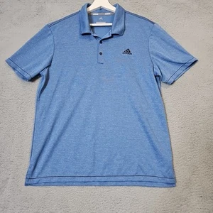Adidas Polo Golf Shirt hellblau Größe L Large Kurzarm T-Shirt Herren " - Bild 1 von 6