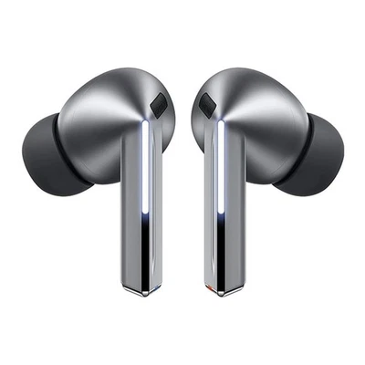 Samsung Galaxy Buds 3 Pro True Wireless Bluetooth Earbuds Silver SM-R630 - UD - Image 1 of 4