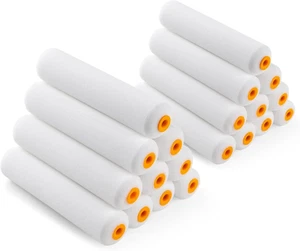 Foam Paint Roller, 20 Pack, 6 Inch 20 pcs 6" Roller Cover, White - Picture 1 of 6