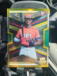 2023 Elite Extra Edition Aspirations Gold Die Cut Keuris Reyes 24/24 - Bild 1 von 2