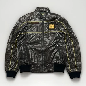 Vintage 70s/80s Style Auto Porsche Windbreaker Jacket Size Medium L3 - Bild 1 von 8