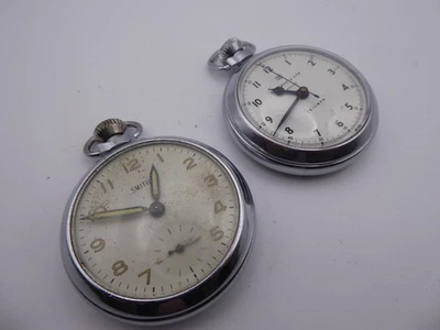 2 x Gent's Vintage Mechanical Pocket Watches - Smiths & Ingersoll Triumph - Image 1 of 4