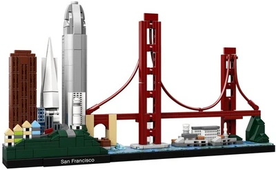 Unbuilt Lego Architecture: San Francisco ( 21043 ) With 565 Pcs. Generic Bricks - Image 1 of 2