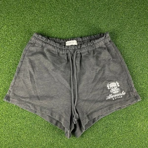 Abercrombie & Fitch dunkelgraue sportliche bestickte Sweat Short Gr. L - Bild 1 von 4