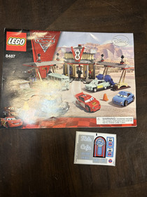 LEGO Sticker sheet and Instructions for 8487 Flo's V8 Cafe Disney Cars