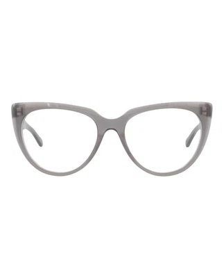 Balenciaga Womens Cat Eye Grey Grey Transparent Fashion Designer Eyewear - Image 1 of 4