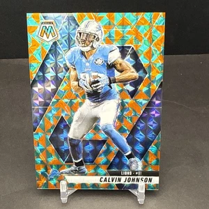 Calvin Johnson 2025 Panini Mosaic #90 Tessellation Prizm SP 03/15 Lions KS2 - Picture 1 of 2