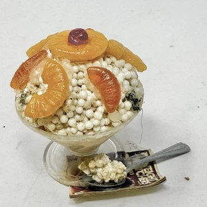Woo & Locke Weight Watchers Cottage Cheese & Peaches 3D Food Drink Fridge Magnet - Picture 1 of 8