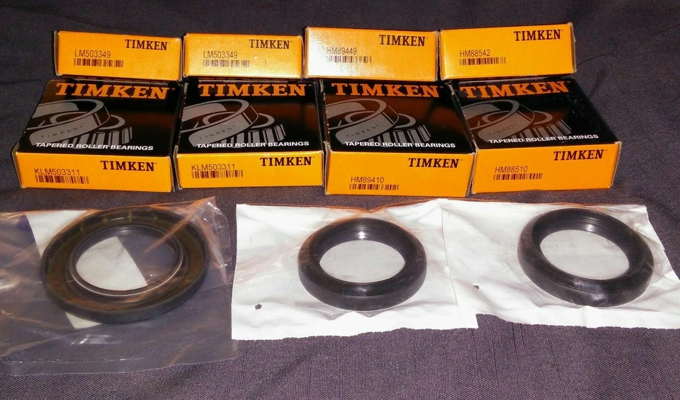 MERCEDES W164 ML R GL TIMKEN FRONT DIFFERENTIAL BEARINGS WITH SEALS - Image 1 of 4