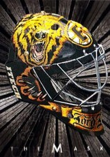 2001-02 Between the Pipes The Mask Silver #10 Byron Dafoe