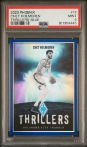 2023 Phoenix Thrillers #17 Chet Holmgren Blue /25 PSA 9 OKC Thunder Basketball - Picture 1 of 2