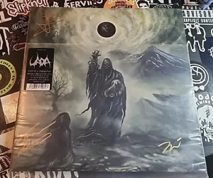 Vinile argento autografato firmato Cult Of A Dying Sun di UADA 2 LP 180 grammi - Foto 1 di 6