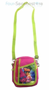 Borsa a tracolla per fotocamera da viaggio Trolls papavero rosa scuro borsa con tracolla - Foto 1 di 4