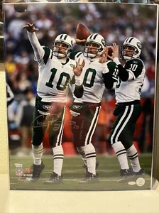 Chad Pennington Signed New York Jets 16x20 photo Steiner & Fanatics - Picture 1 of 5
