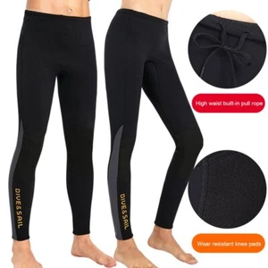 Neoprene Pants Wetsuits Scuba Diving Surfing Keep Warm Pants Wet Suit Leggings - Picture 1 of 14
