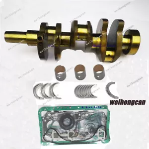 Cigüeñal del motor 3TN84RJ + Juego de rodamientos STD + Kit completo de juntas para motor Yanmar - Imagen 1 de 1